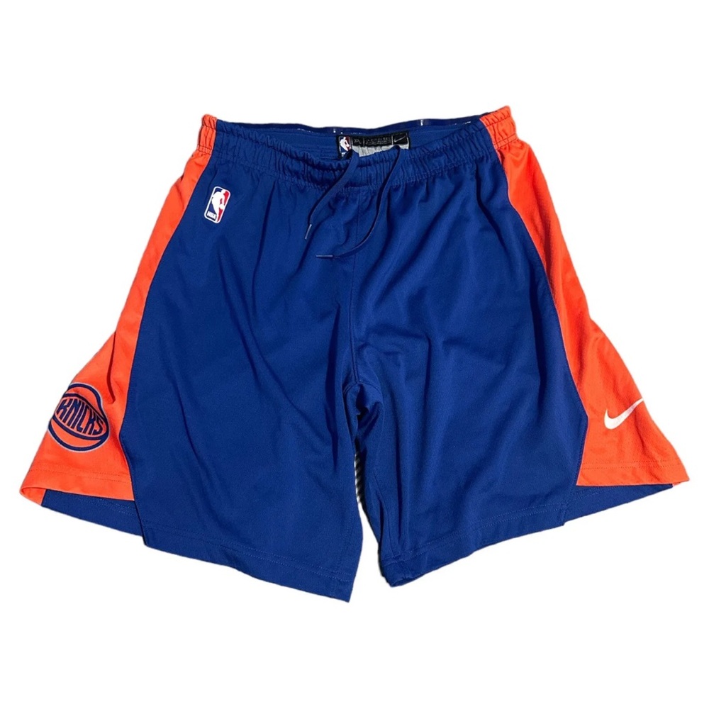 Men’s Nike NBA New York Knicks Team Practice Shorts with Swoosh Logo, Size L. - Picture 3 of 16